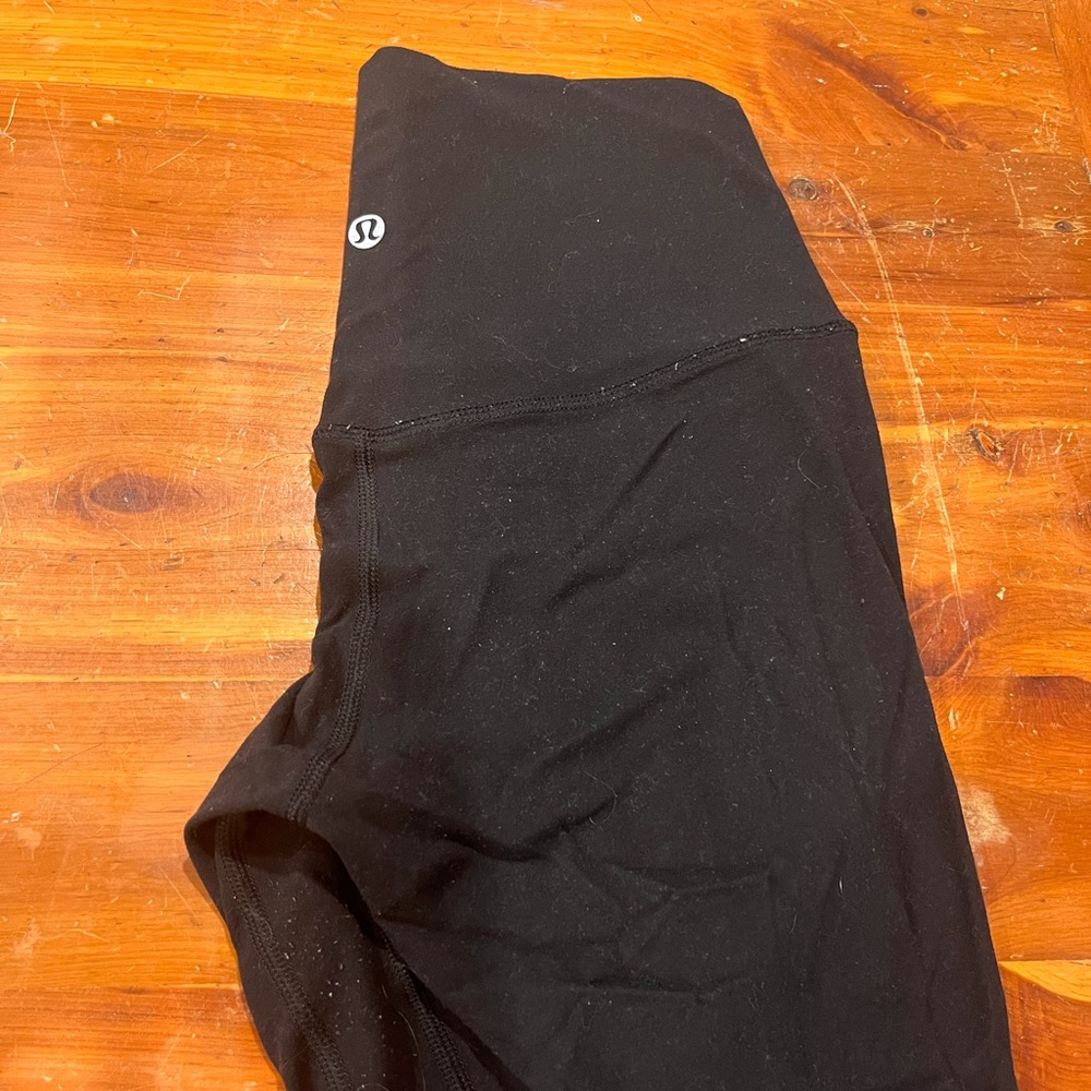 lululemon align cropped leggings 18” high rise